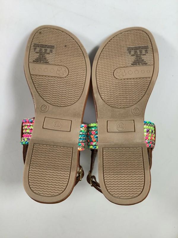 Girls CRB Brown YG BFF 2 Shoes NEW NIB