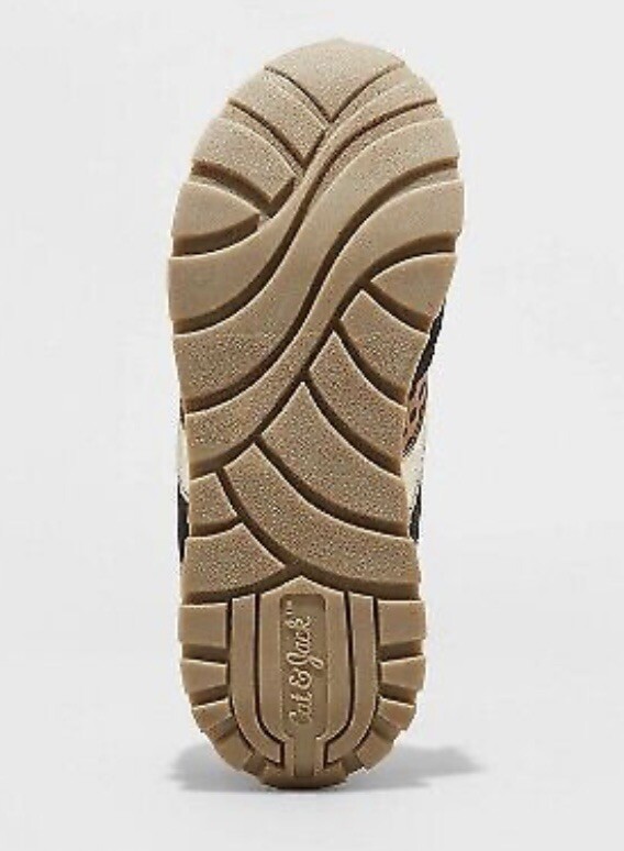 Girls' Ellison Leopard Print Lace-Up Sneakers Brown - Cat & Jack - SIZE 4