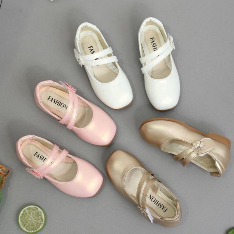 Girls Kids Casual Patent Leather Mary Jane Wedding Party School Shoes Pumps US