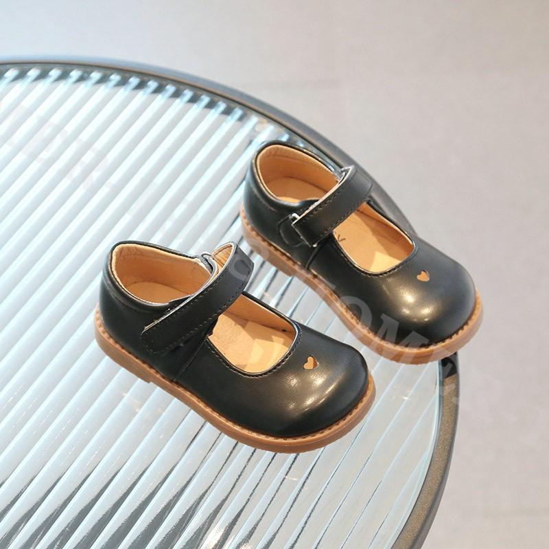 Girls Kids Mary Jane Leather Shoes Youth School Wedding Party Outdoor Flat Pumps