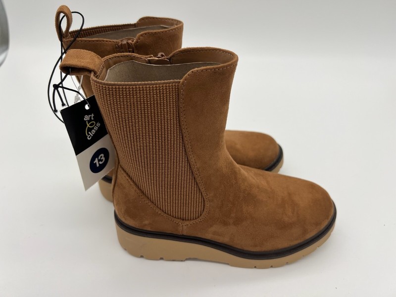 Girls' Laurel Chelsea Boots - Art Class Cognac
