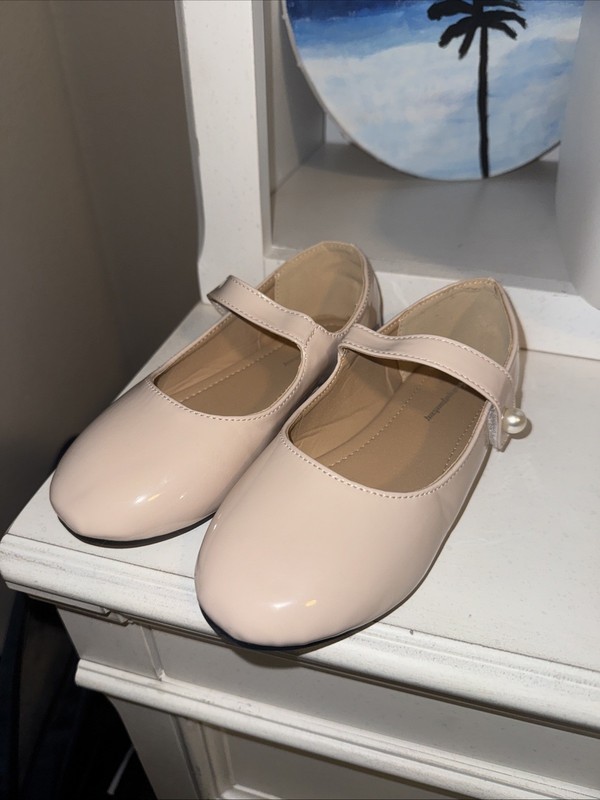 Girls Mary Jane Baby Pink Size 1 Ballet Flats Brand New