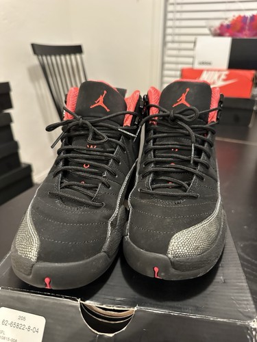 Girls Nike Air Jordan Retro Black X Siren Red Youth 5.5Y 510815-008 2012