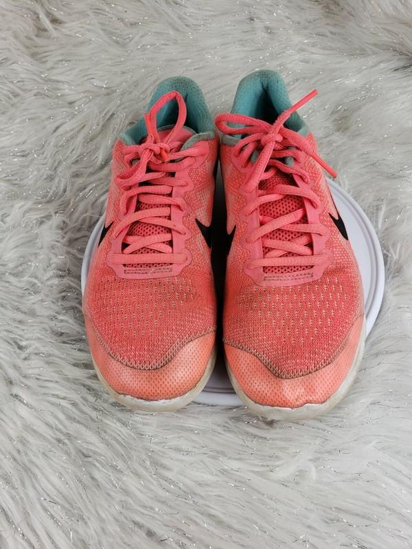Girls Nike Free RN 2017 904258-600 Racer Pink Size 5.5Y Sneakers Athletic Shoes