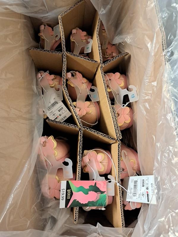 Girls Wicked Pink Shoes GLINDA Ballet Flats NEW W Tags SIZE 3