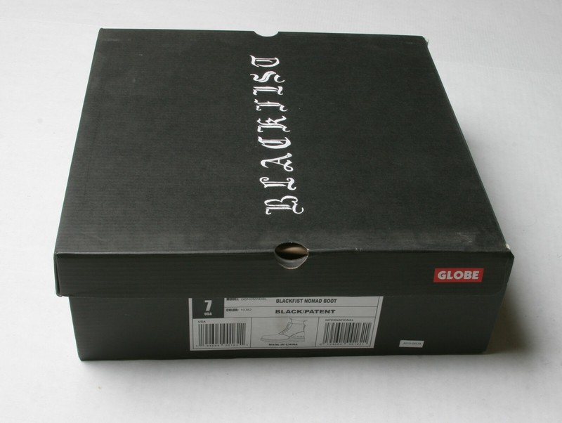Globe Blackfist NoMad Boot (12) Black Patent GBNOMADBL