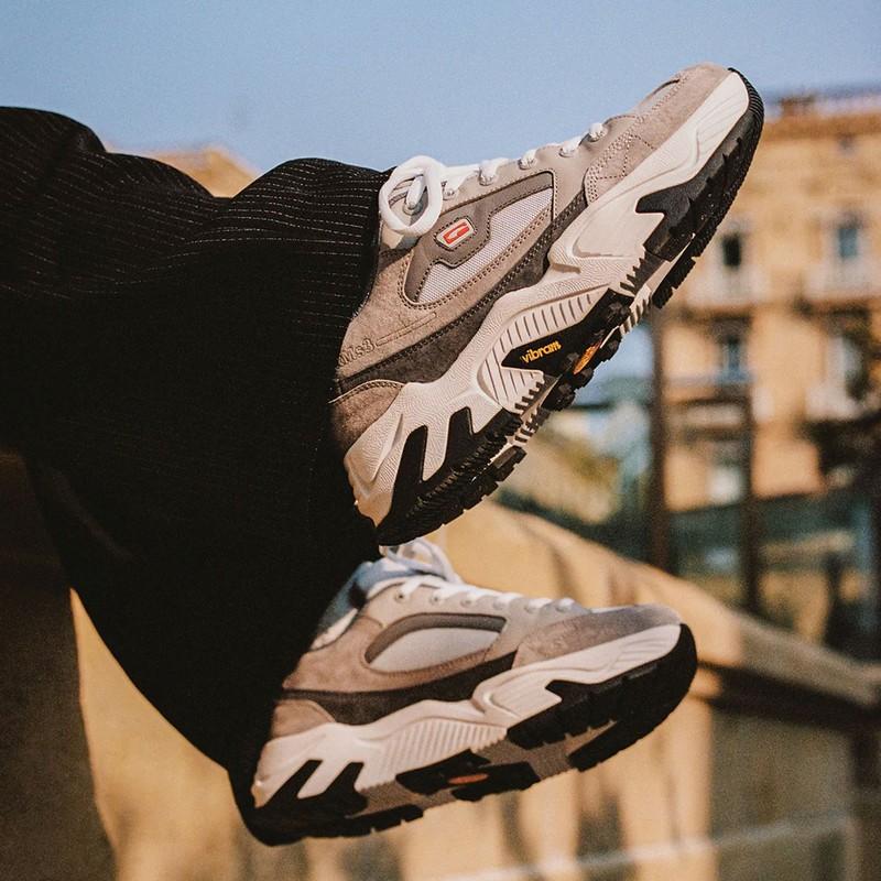 Globe Skateboard Shoes Rodney Mullen RMS 3000 Grey/Red