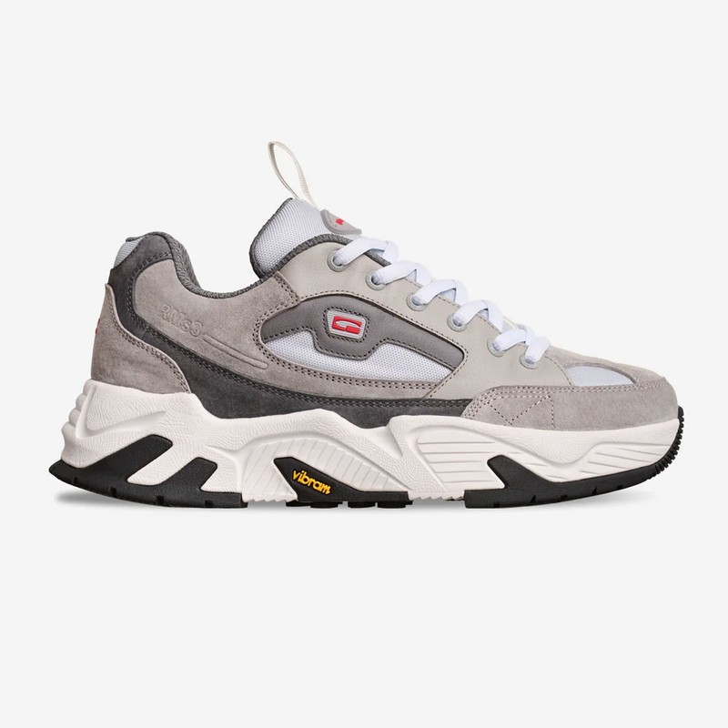 Globe Skateboard Shoes Rodney Mullen RMS 3000 Grey/Red