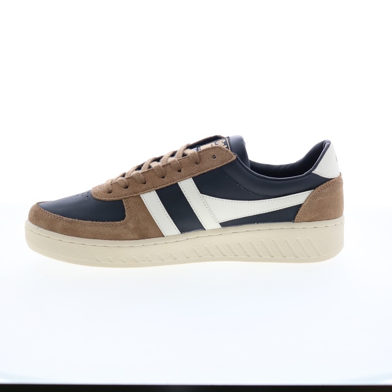 Gola Grandslam Quadrant CMB207 Mens Brown Suede Lifestyle Sneakers Shoes