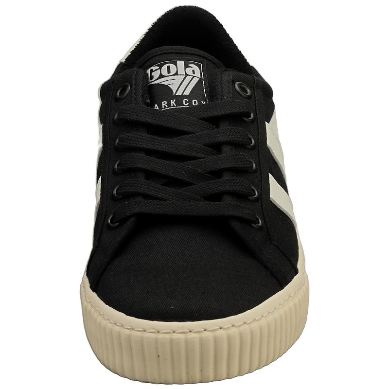 Gola Tennis Mark Cox Womens Casual Sneakers In Black Off White