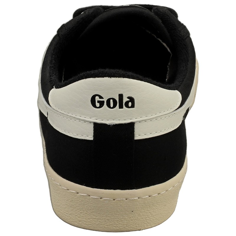 Gola Tennis Mark Cox Womens Casual Sneakers In Black Off White