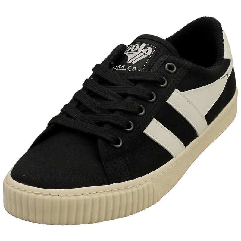 Gola Tennis Mark Cox Womens Casual Sneakers in Black Off White