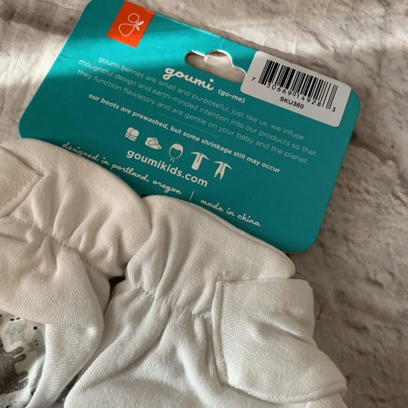 Goumi Kids Organic Stay-On Baby Booties Infant Shoes 3-6m Forest Friends Unisex