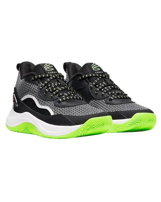 Grade School Curry 3Z 24 BLK/GRY Basketball Shoes 3027627-001