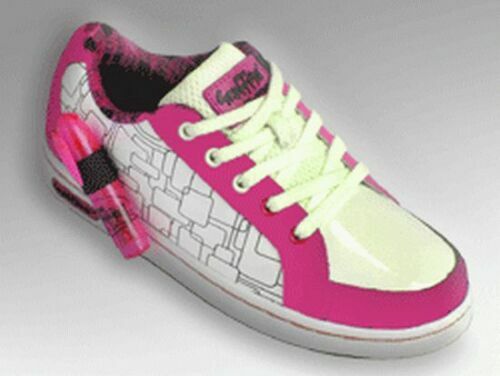 Graffeeti Dry Erase Write Wipe Athletic Shoes Sneaker Girl Pink W Markers 1.5 /2