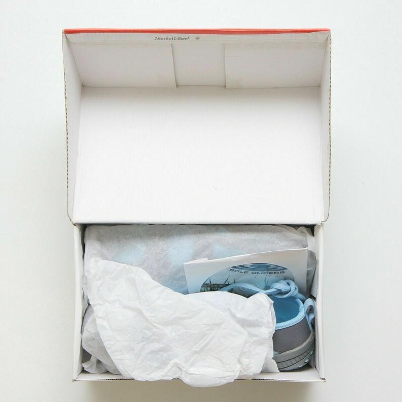 Gray / Blue Women's Size 7W Sole Gliders Optimal Feel & Performance Shoes