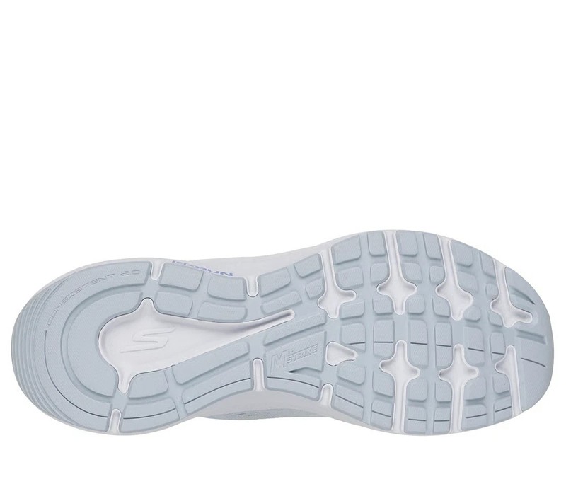 Gray Skechers Shoes Go Run Women Running Sport Air Cool Goga Mat Comfort 128638
