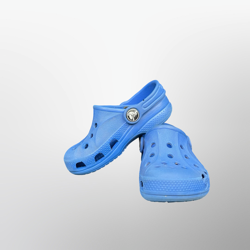 GUC Crocs Classic Clogs Blue Toddler Shoes Size C6/C7