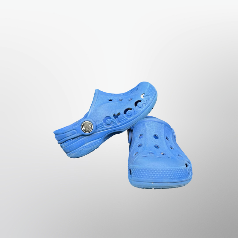 GUC Crocs Classic Clogs Blue Toddler Shoes Size C6/C7