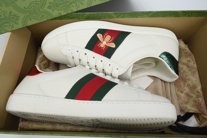 GUCCI ACE Men's Small Bee All Fashion Shoes Classic Free Shipping