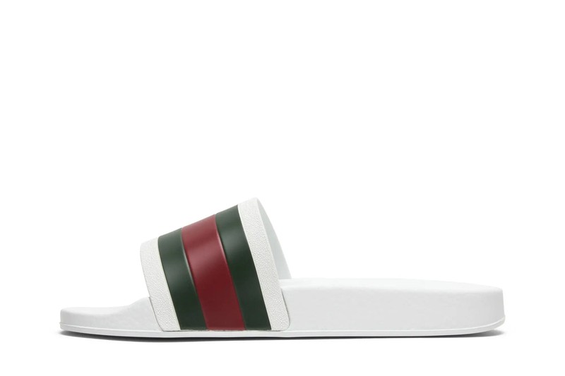 Gucci Gucci Pursuit 72 Rubber Slide White 308234-GIB10-9079 Available Now