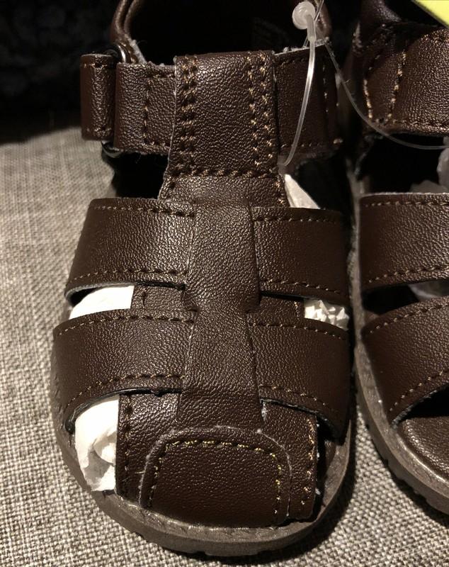 GYMBOREE Brown Unisex Toddler Sandals/Shoes Size 3 NWT