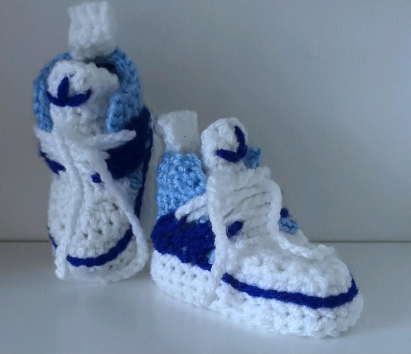 Handmade Crochet Baby Shoes