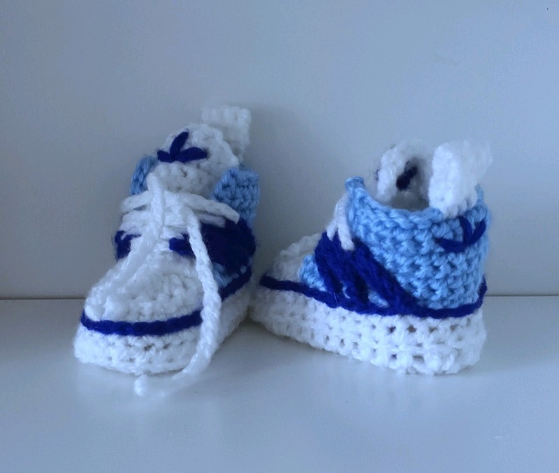 Handmade Crochet Baby Shoes