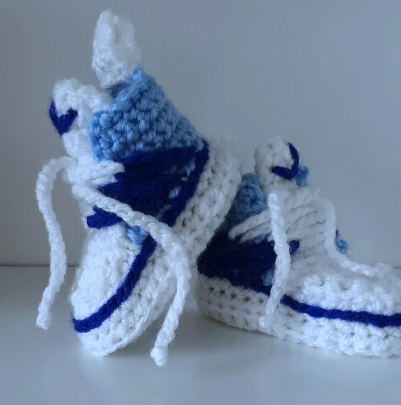 Handmade Crochet Baby Shoes