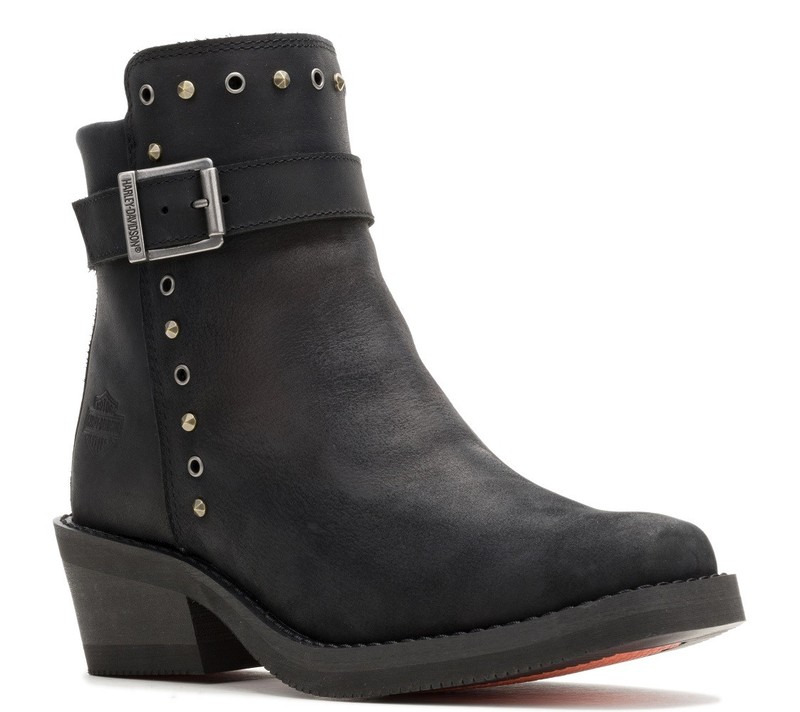 Harley-Davidson Women's Mira 5-Inch Black or Sand Fashion Leather Boots D84820