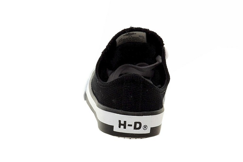 Harley-Davidson Women's Zia Sneaker Black Canvas - D83817 Black Canvas