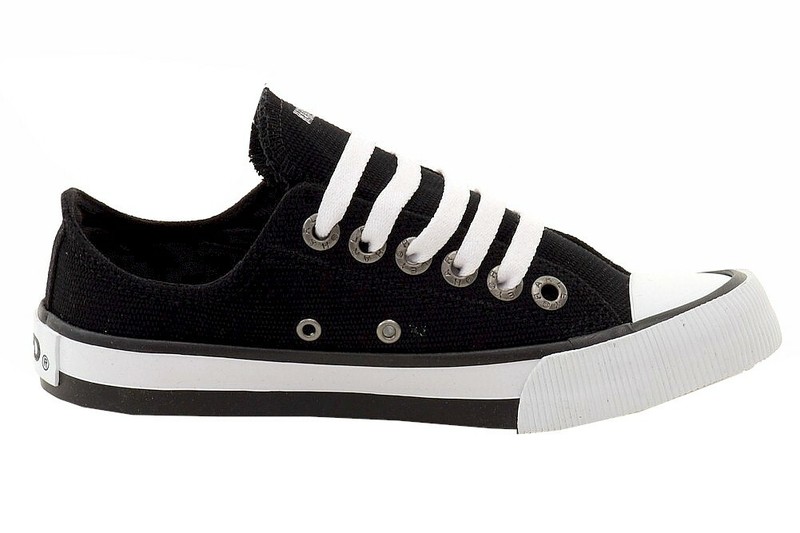 Harley-Davidson Women's Zia Sneaker Black Canvas - D83817 Black Canvas