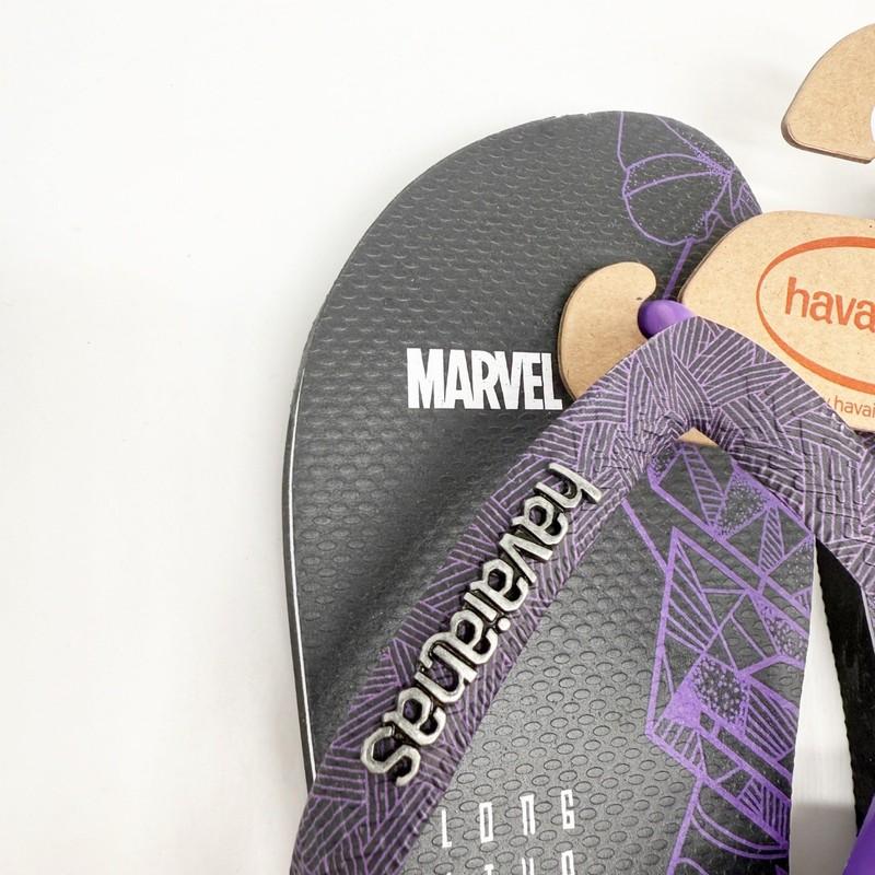 Havaianas Men's Marvel Black Panther Premium Flip Flops US 9/10 EU 43/44