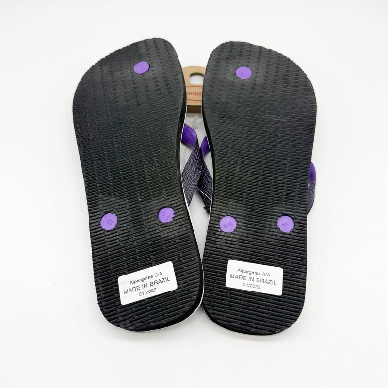 Havaianas Men's Marvel Black Panther Premium Flip Flops US 9/10 EU 43/44