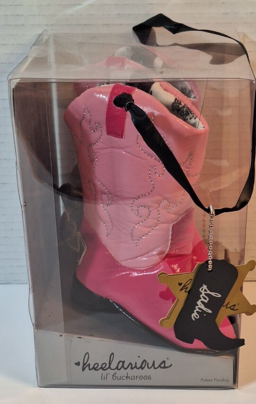 HEELARIOUS Lil' Buckaroos Pink Baby Cowgirl Boots Booties Shoes "Sadie" New 0-6