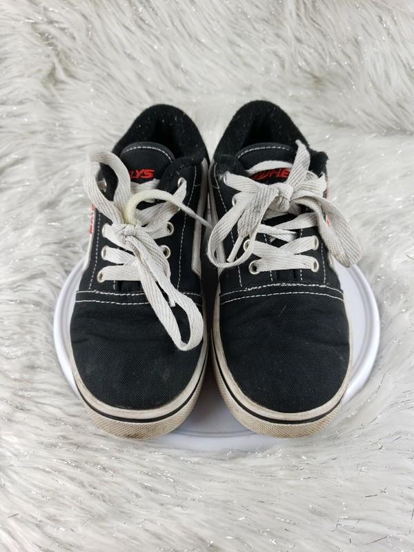Heelys Gr8 Pro 20 He100745H Skate Shoes Big Boys Youth Size 4 M Black EUC