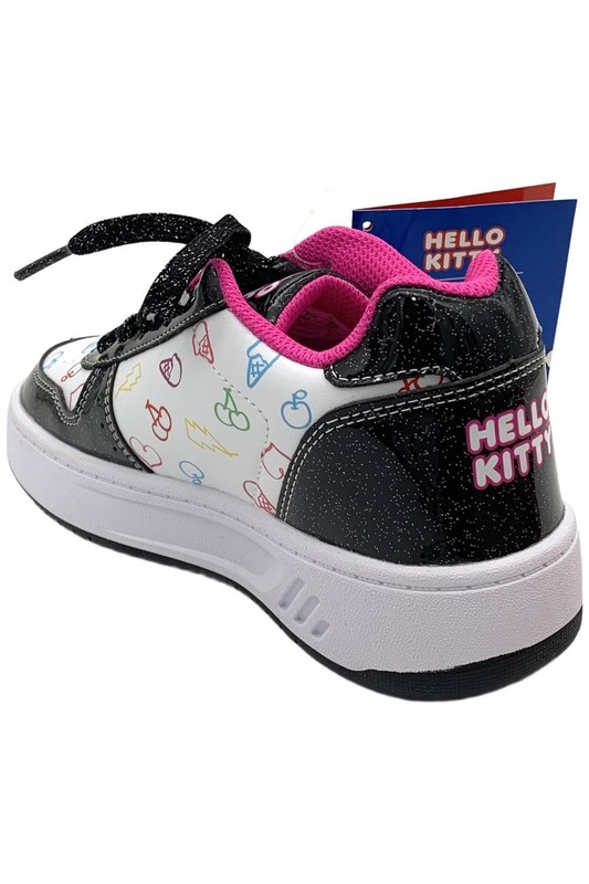 HEELYS Kid's Girl Kama Wheeled Heel Sneakers Black/White/Pink