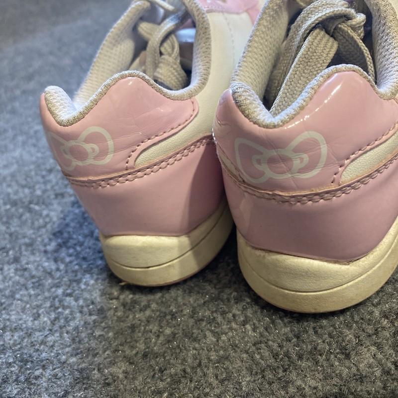 Hello Kitty Shoes Girls 1 Sanrio Sneakers White Pink Lace