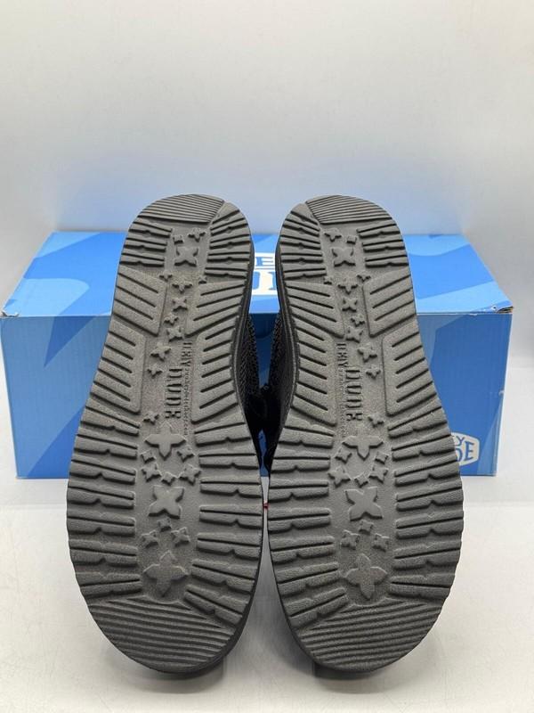 Hey Dude Men's Wally Sox Jet Black - US 8 / EU 41