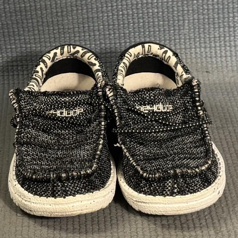 Hey Dude Toddler Sox Skater Slip On Comfort Shoes Size 8C