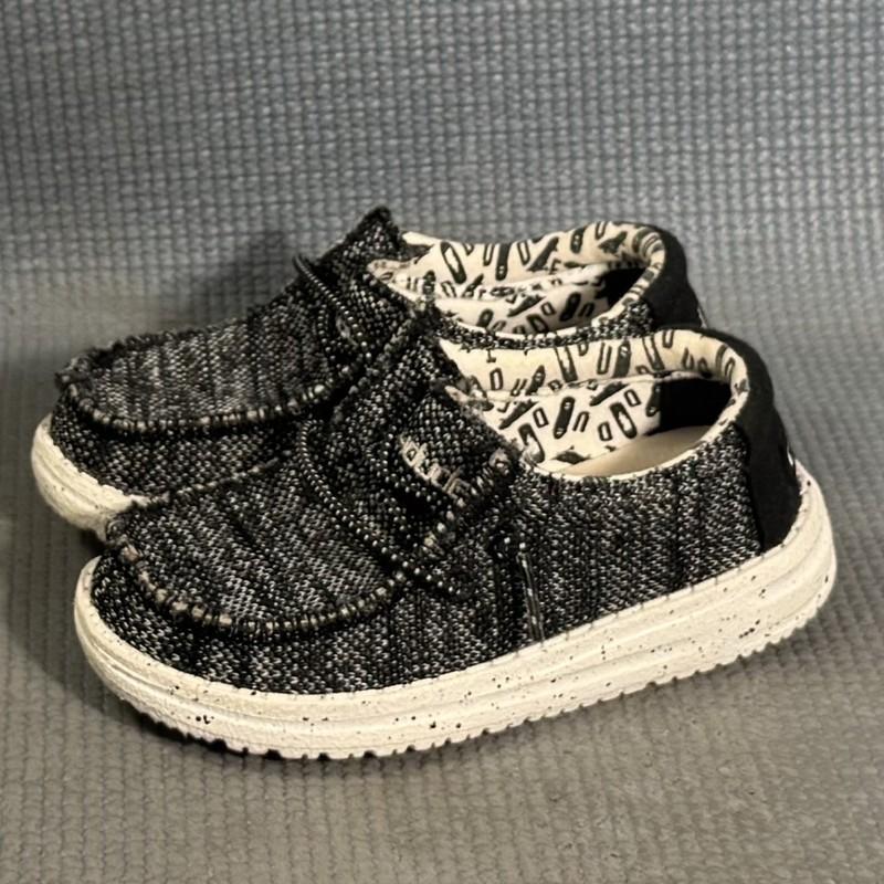 Hey Dude Toddler Sox Skater Slip On Comfort Shoes Size 8C