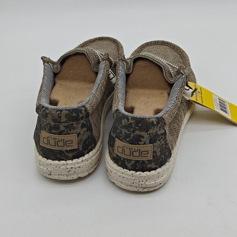 Hey Dude Wally Stretch Sand Dune Camo Sneaker Shoe Men's Sizes US 10-14