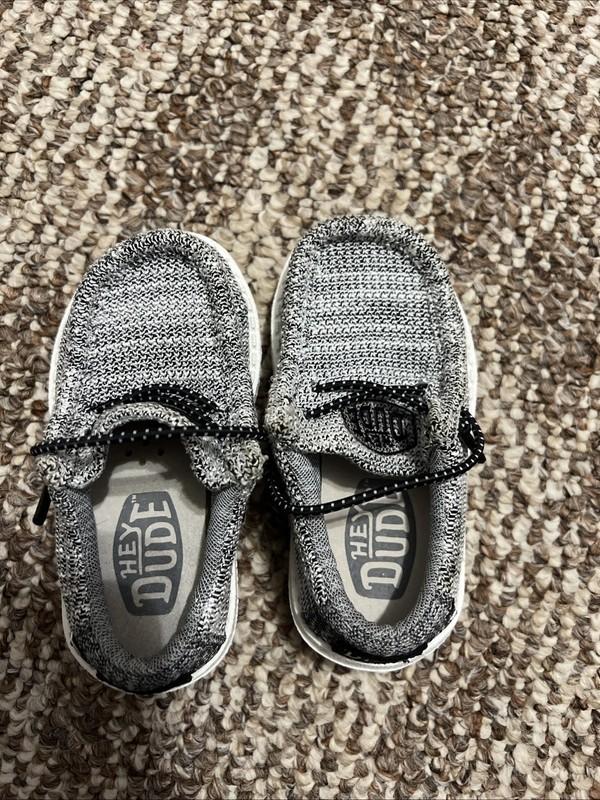 Hey Dude Wally Stretch Toddler K5 Grey