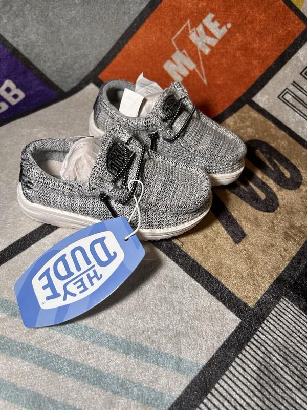 Hey Dude Wally Toddler Stretch Yin Yang Size US TD6