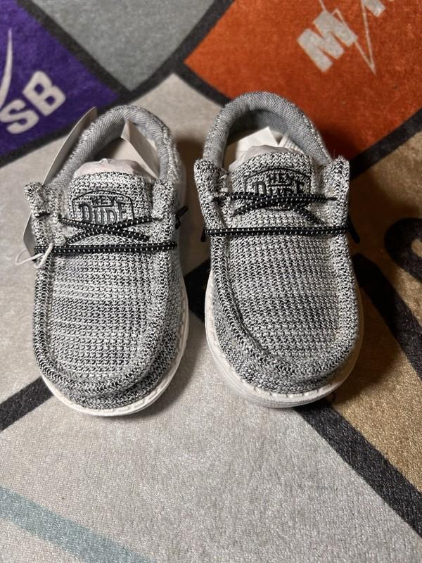 Hey Dude Wally Toddler Stretch Yin Yang Size US TD6