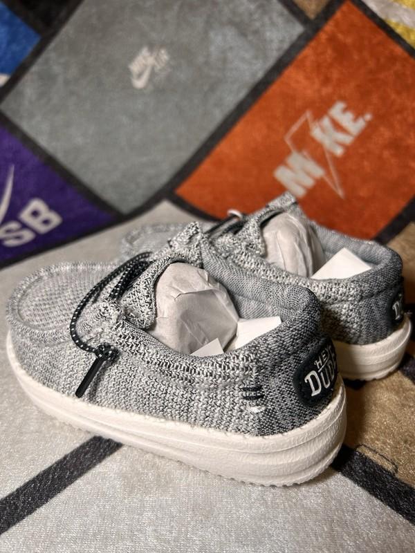 Hey Dude Wally Toddler Stretch Yin Yang Size US TD6