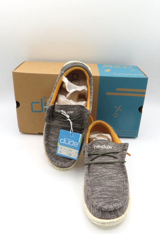 Hey Dude Wally Youth Stretch Taupe EU 30 US Kid's 11