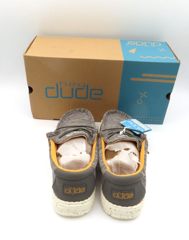 Hey Dude Wally Youth Stretch Taupe EU 30 US Kid's 11