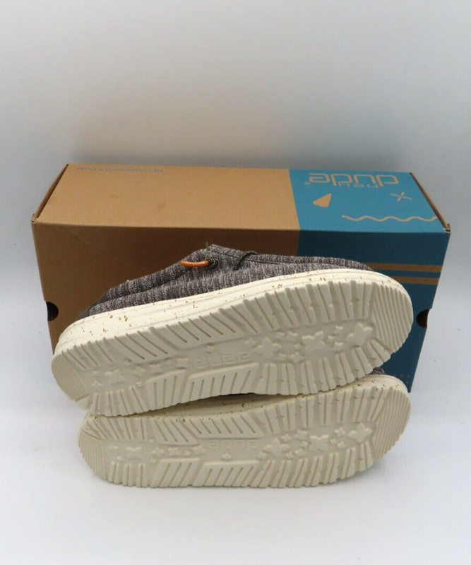 Hey Dude Wally Youth Stretch Taupe EU 30 US Kid's 11
