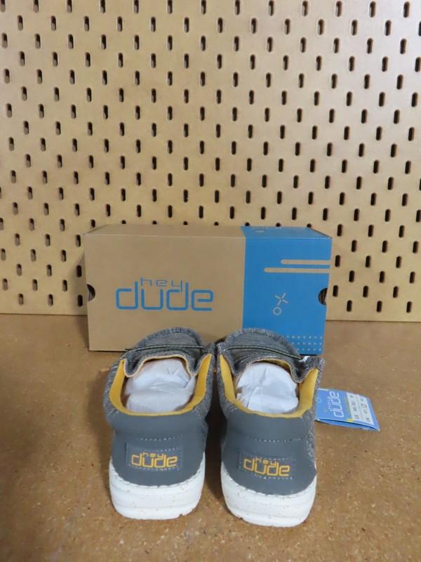 Hey Dude Wally Youth Stretch Taupe EU 30 / US Size Kid's 11